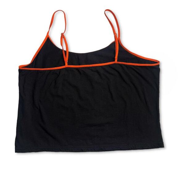 Y2K Orange County Choppers Black & Orange Flame Cami Tank Top Size XL / 2XL - Picture 4 of 5